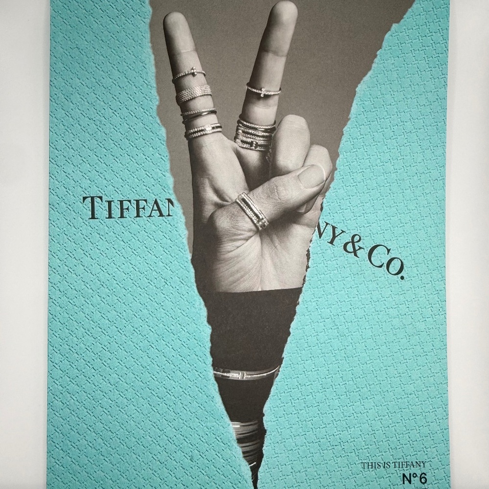 Tiffany No 6 Catalogue Large Jewelry Catalog Fall/Winter 2017